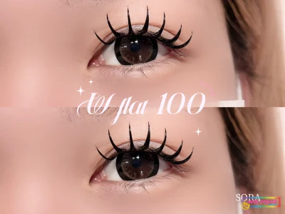 WOLTOKYO 池袋店 池袋マツエク 韓国束感ダブルフラットラッシュ ダブルフラット100束 担当sora