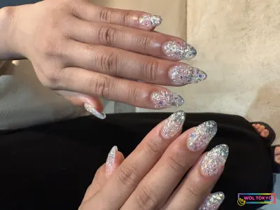 WOLTOKYO 池袋店 池袋ネイル ワンカラー・シンプル キラキラクリアネイル 担当momoka WOLTOKYO 池袋店 池袋ネイル ワンカラー・シンプル キラキラクリアネイル 担当momoka