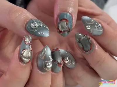 WOLTOKYO Ikebukuro | Nail | Hot Pepper listing | jieru120分韓国NailY2KStatement art by ホットペッパー WOLTOKYO Ikebukuro | Nail | Hot Pepper listing | jieru120分韓国NailY2KStatement art by ホットペッパー